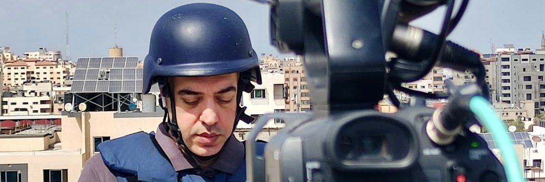 Rushdi Abualouf's banner