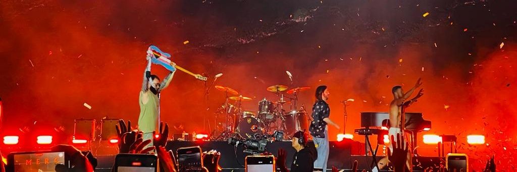 Imagine Dragons Chile banner
