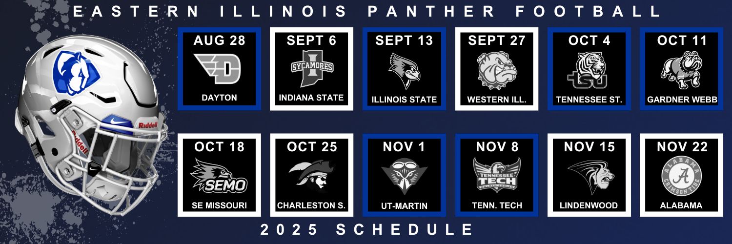 Eastern Illinois Football's banner
