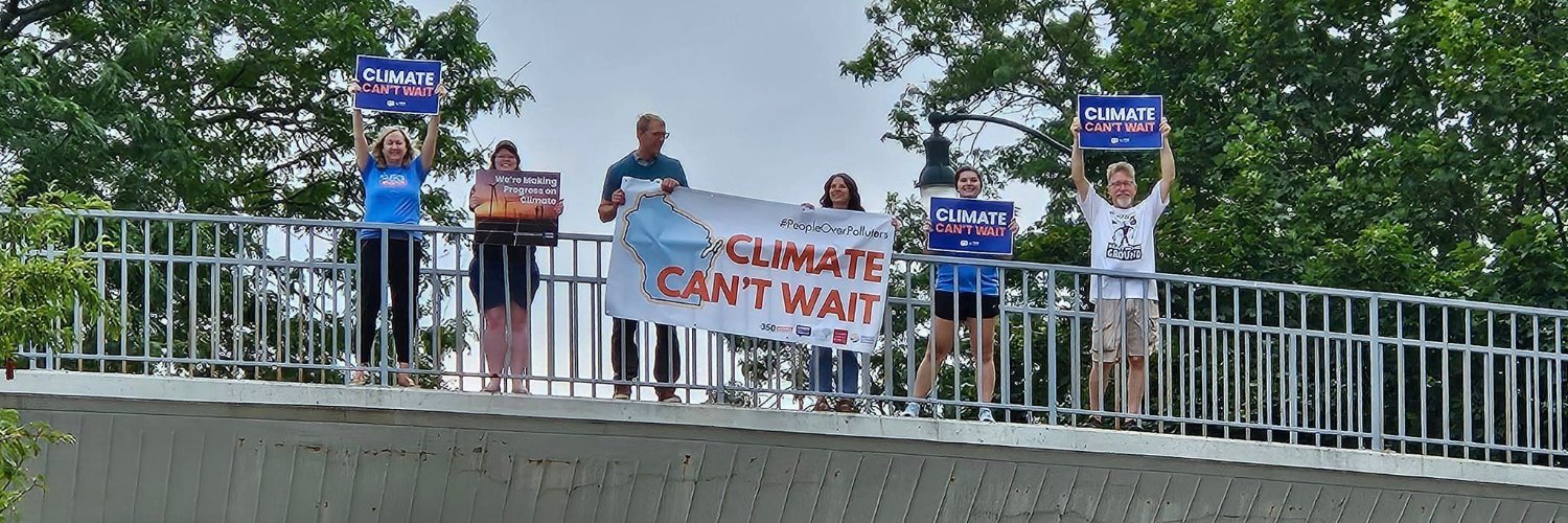 350 Wisconsin banner