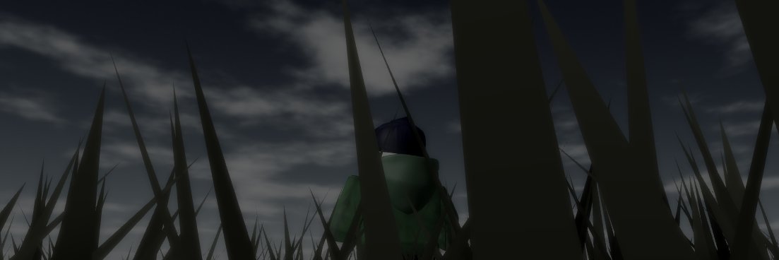 Green banner