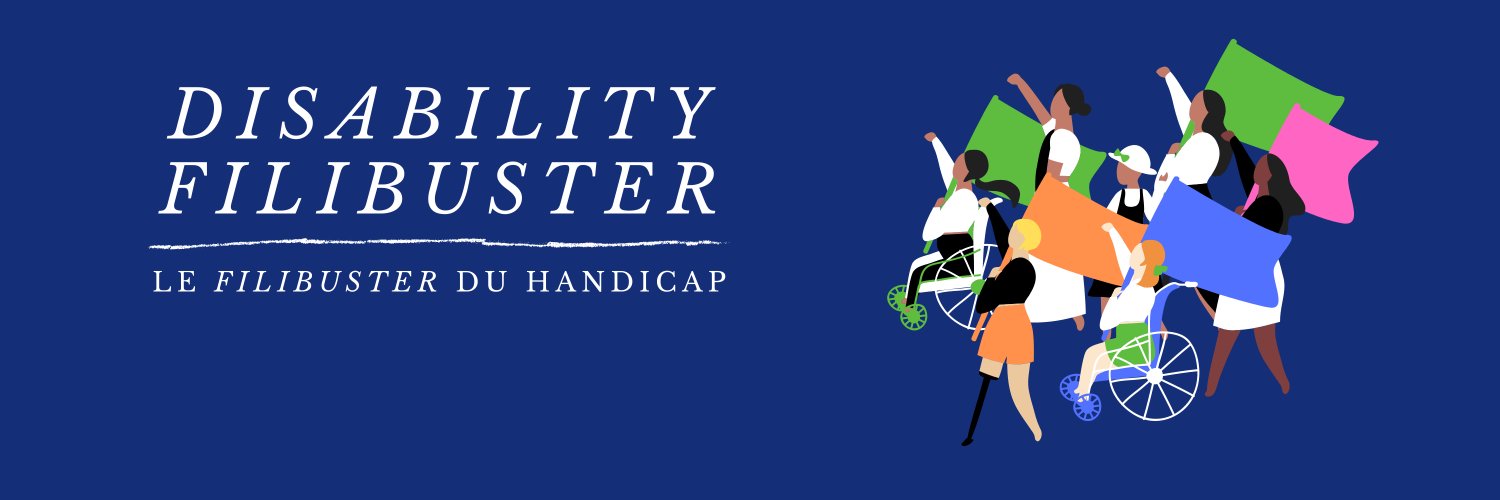 Disability Filibuster banner