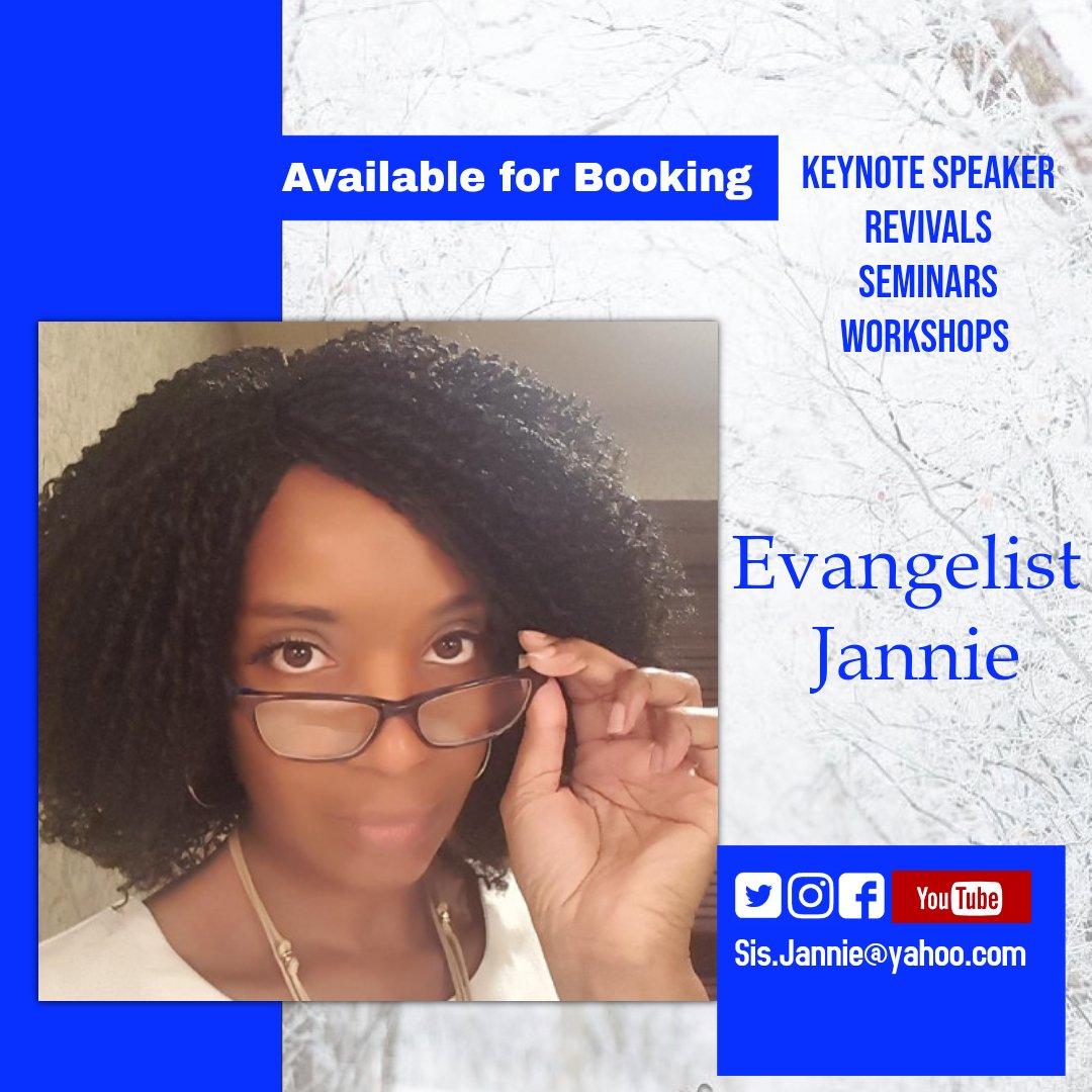 Evangelist Jannie banner