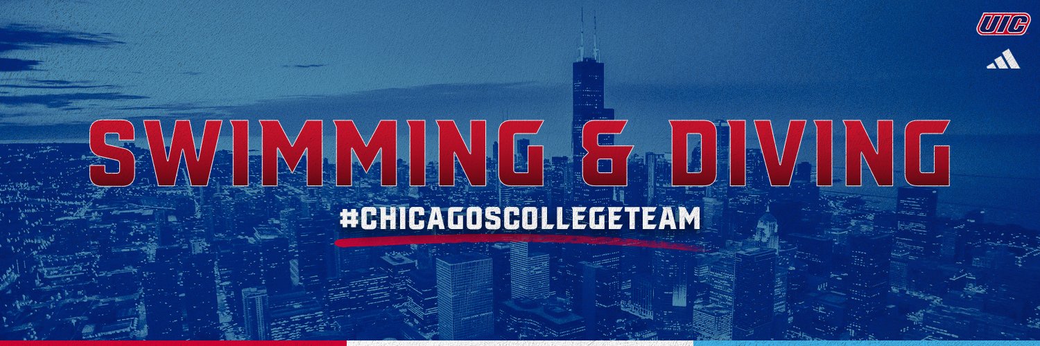 UIC Swimming & Diving's banner