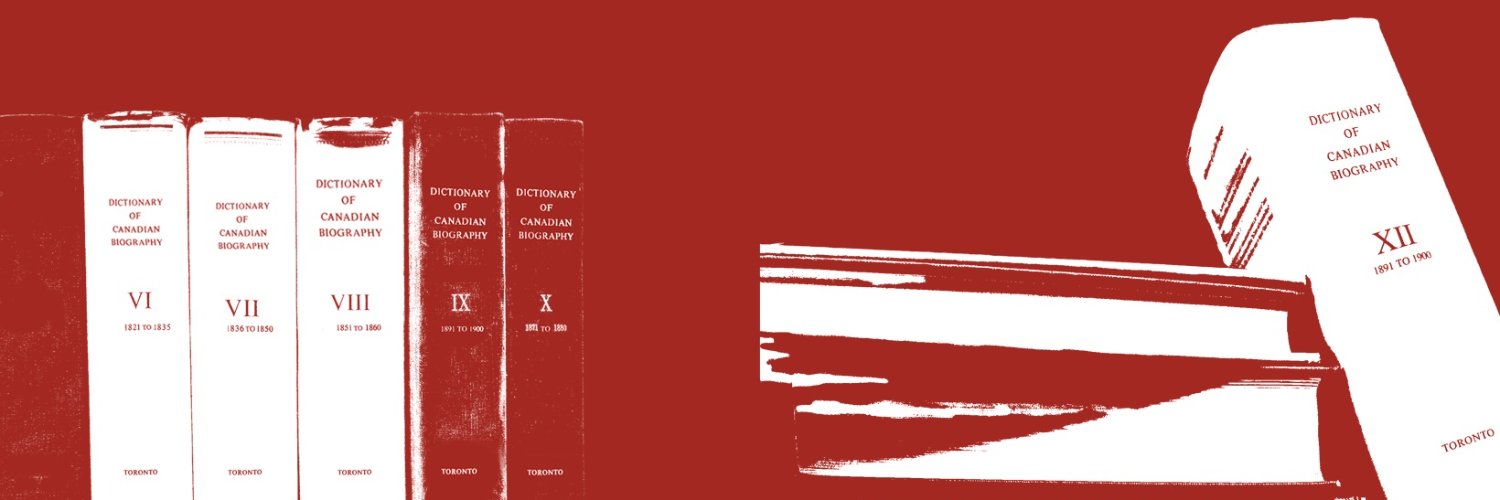 Dictionary of Canadian Biography banner