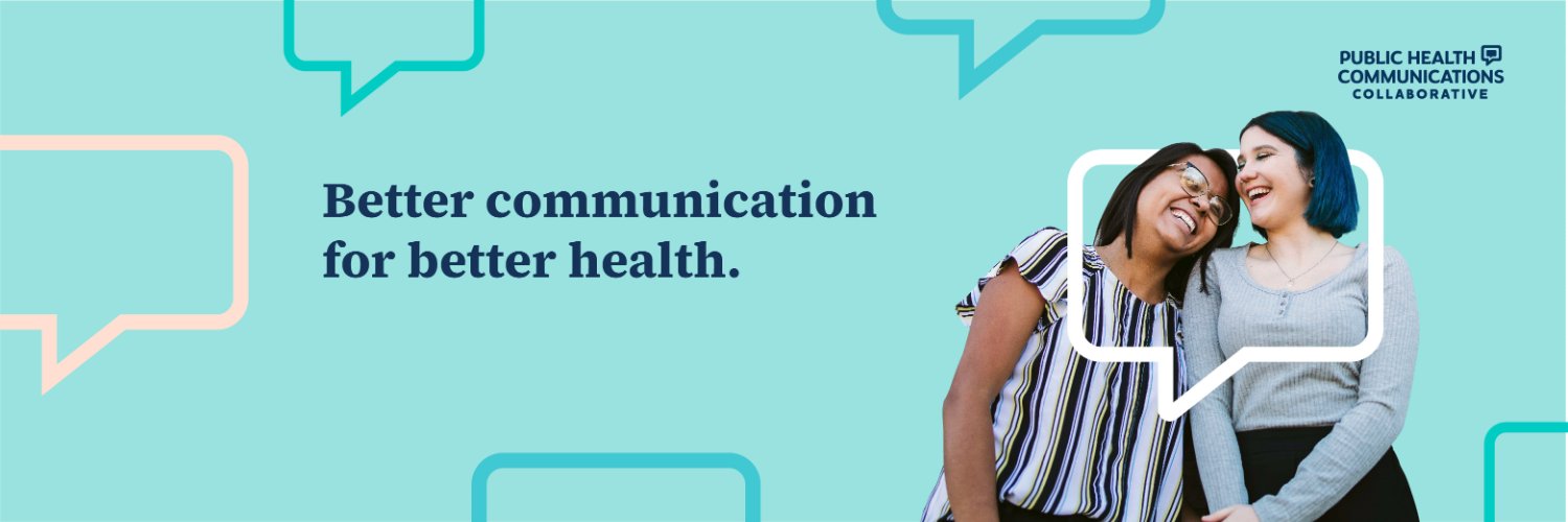 Public Health Communications Collaborative banner