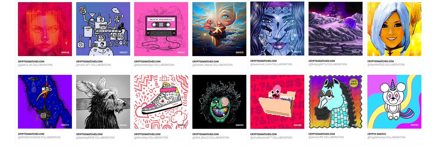 Crypto Swatch banner