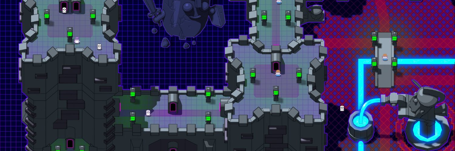 Blinky, Pinky, Inky and Clyde banner