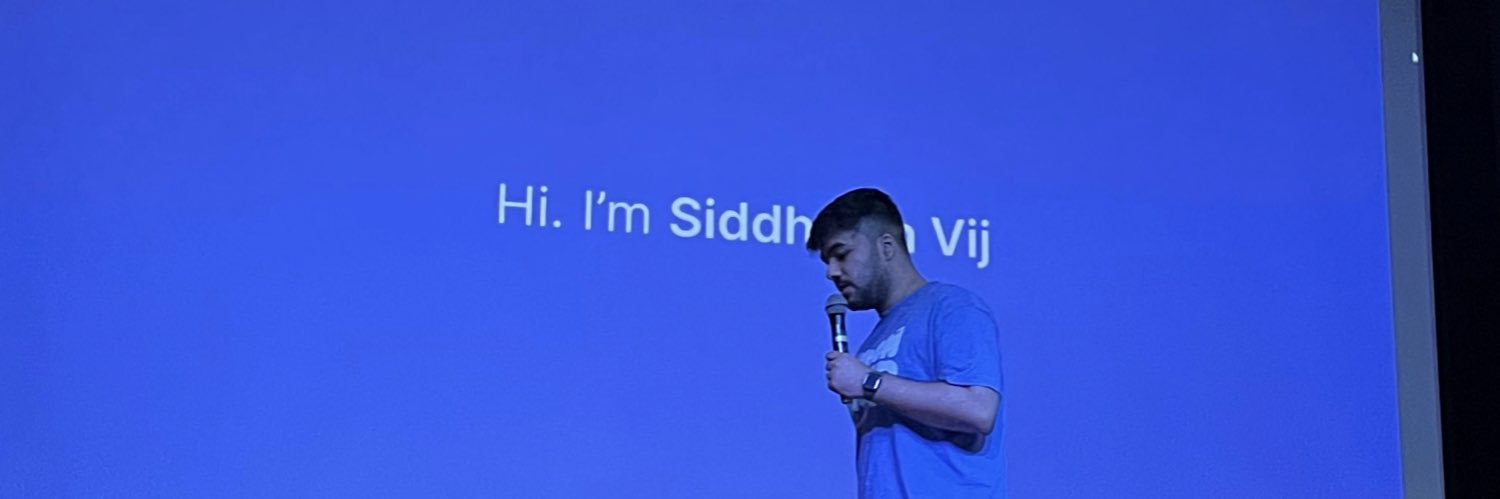 Siddharth Vij | UI/UX Design 🧱's banner
