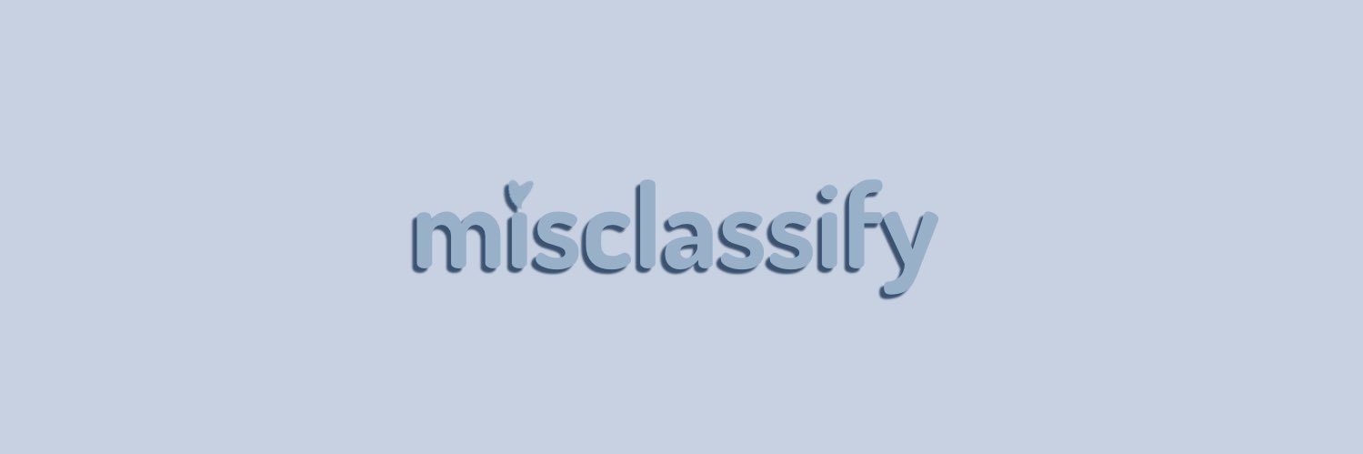 Misclassify  banner
