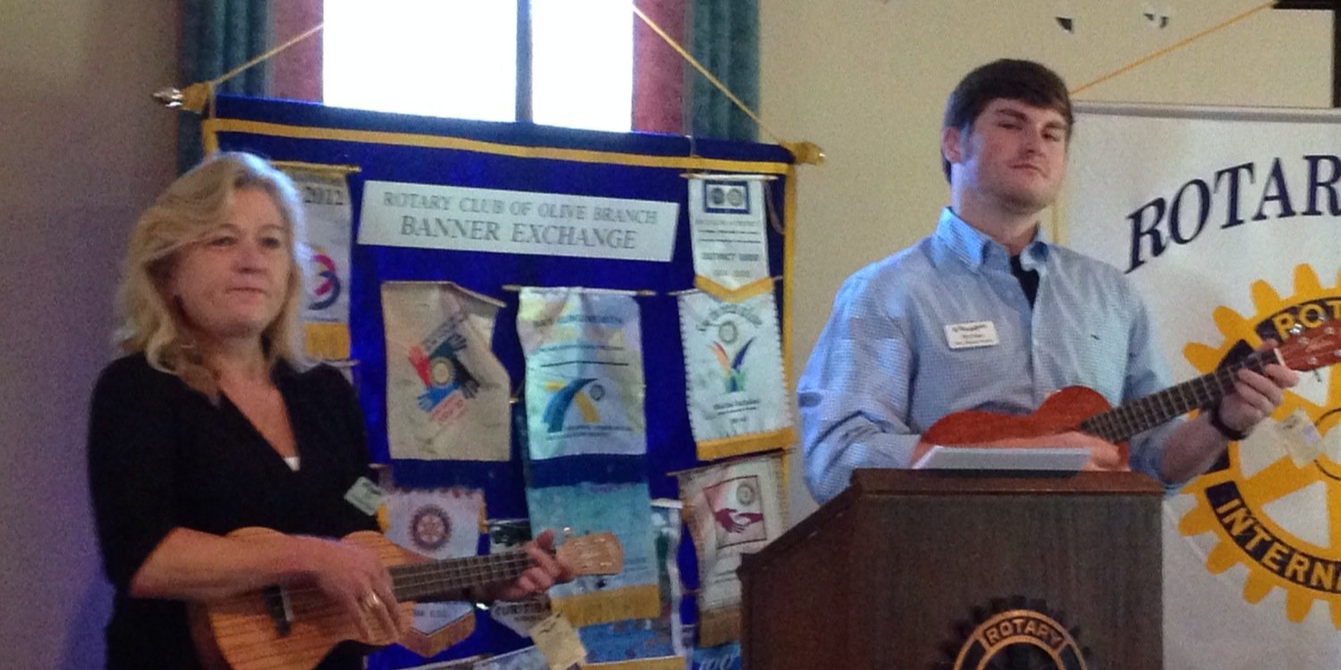 Olive Branch Rotary banner