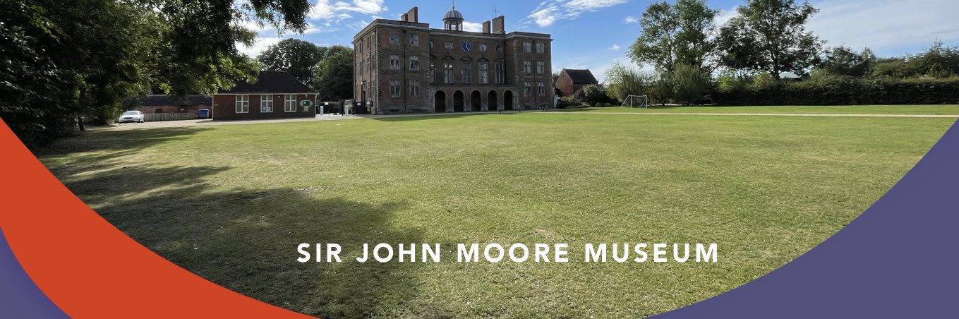 Sir John Moore Museum banner