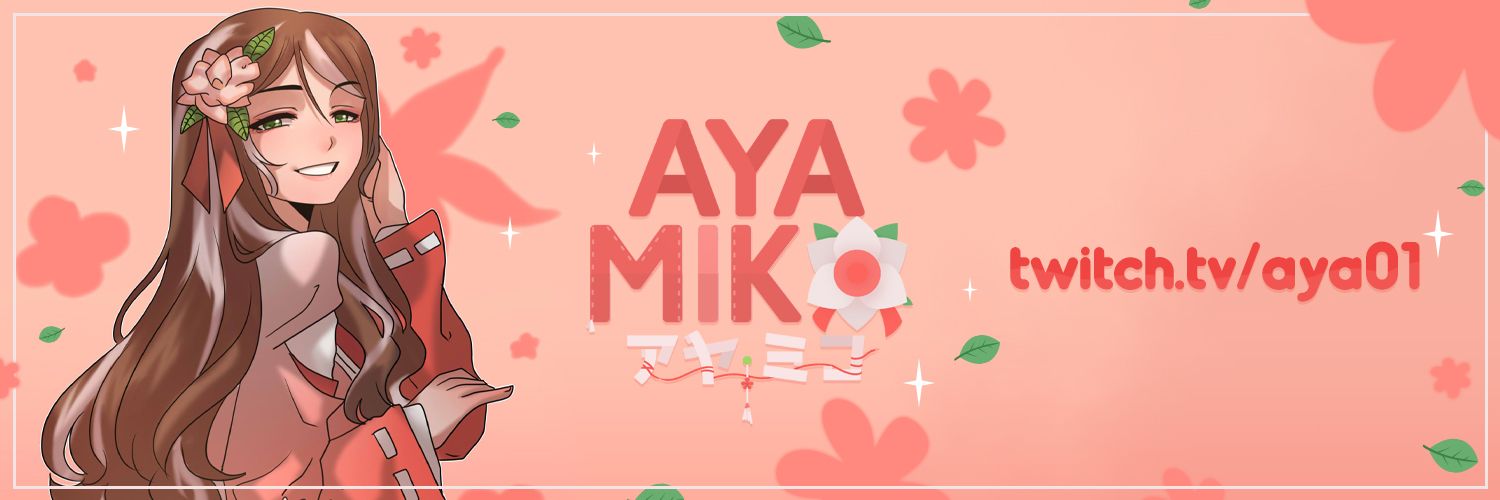 Aya/Vtuber banner