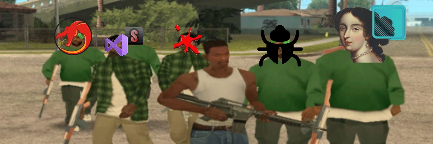 quadruple's banner