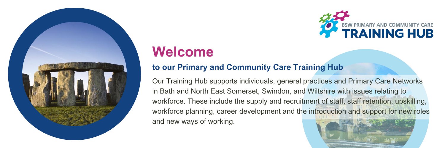 BSW Training Hub banner