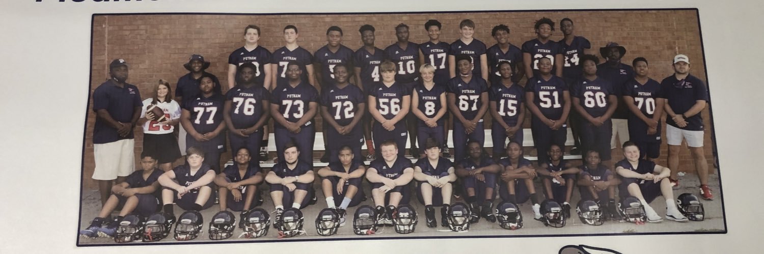 Putnam Middle Football banner