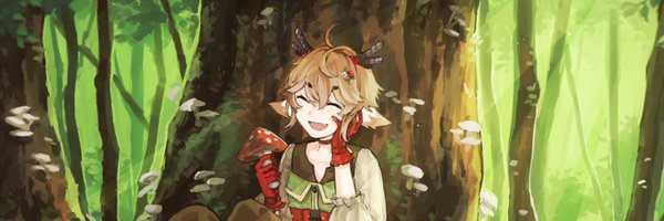 Truffle 🧺🍄 VTuber Profile Banner