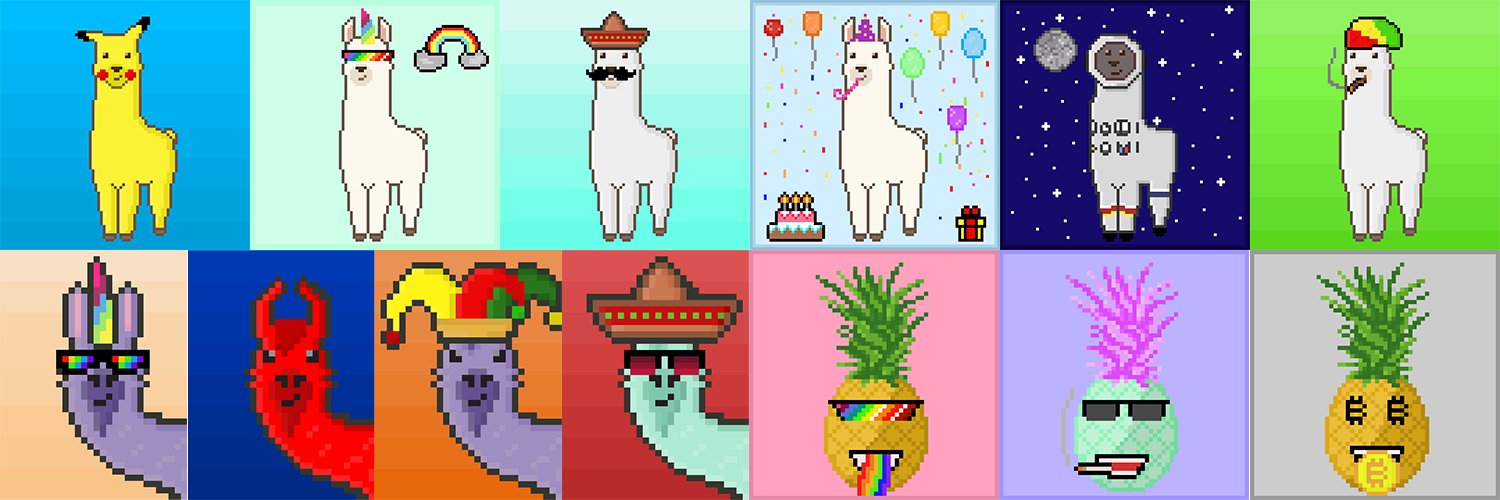 Cryptollamanft banner