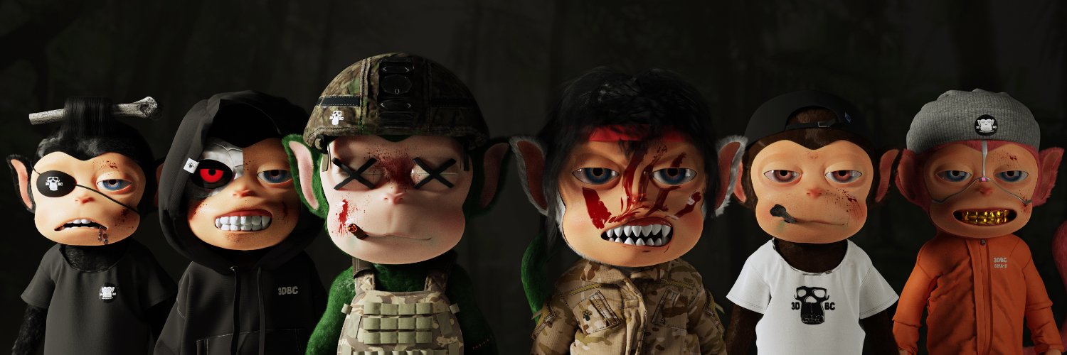 3D Bored Club banner