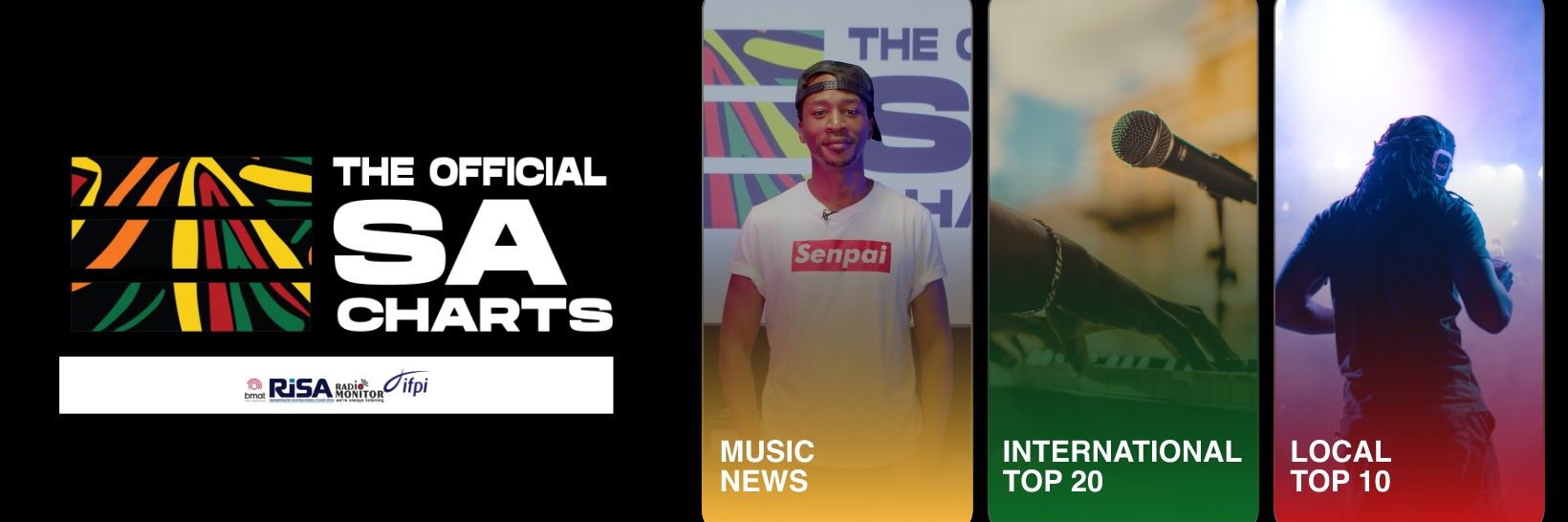 The Official SA Charts banner