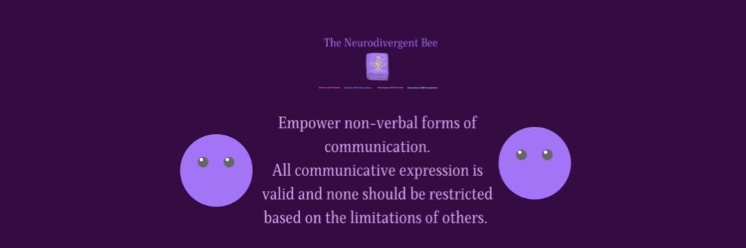 TheNeurodivergentBee banner