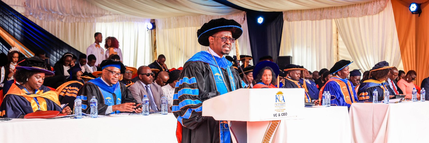 Vice Chancellor KCA University banner
