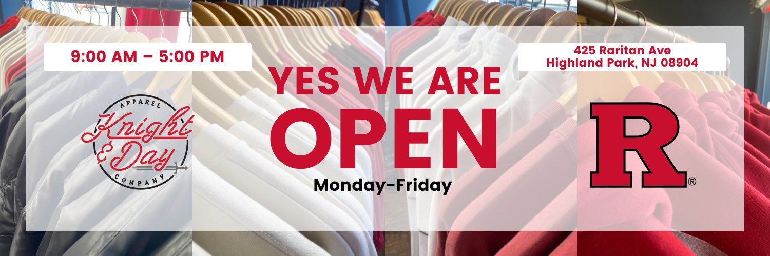 Knight and Day Apparel banner