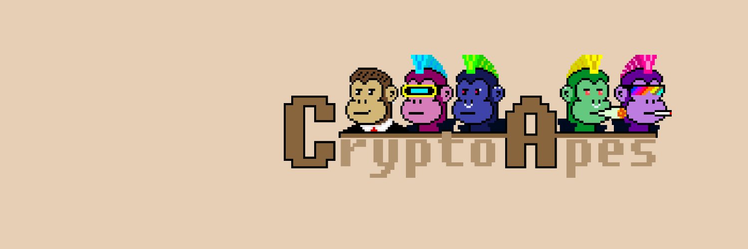 The Crypto Apes Originals ❤️ Memecoin banner