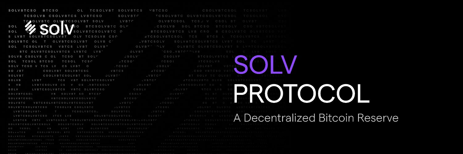 Solv Protocol's banner