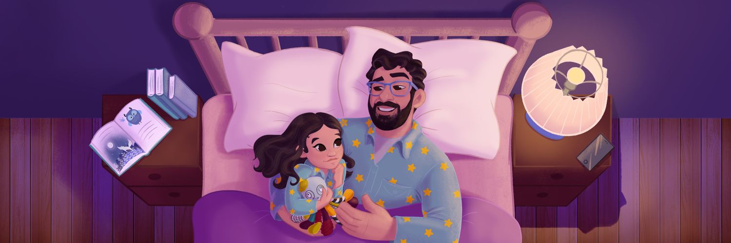 Dadtime Stories with Alaa 💙 banner