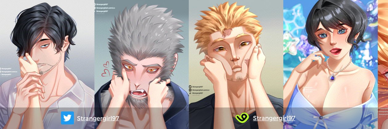 Stranger Girl - Commission Open banner