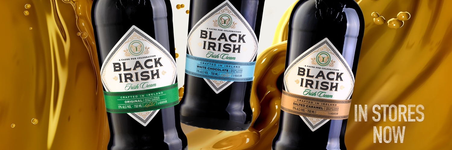 Black Irish banner