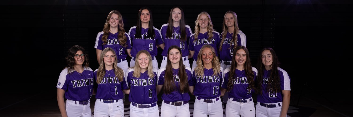 Triway Softball banner