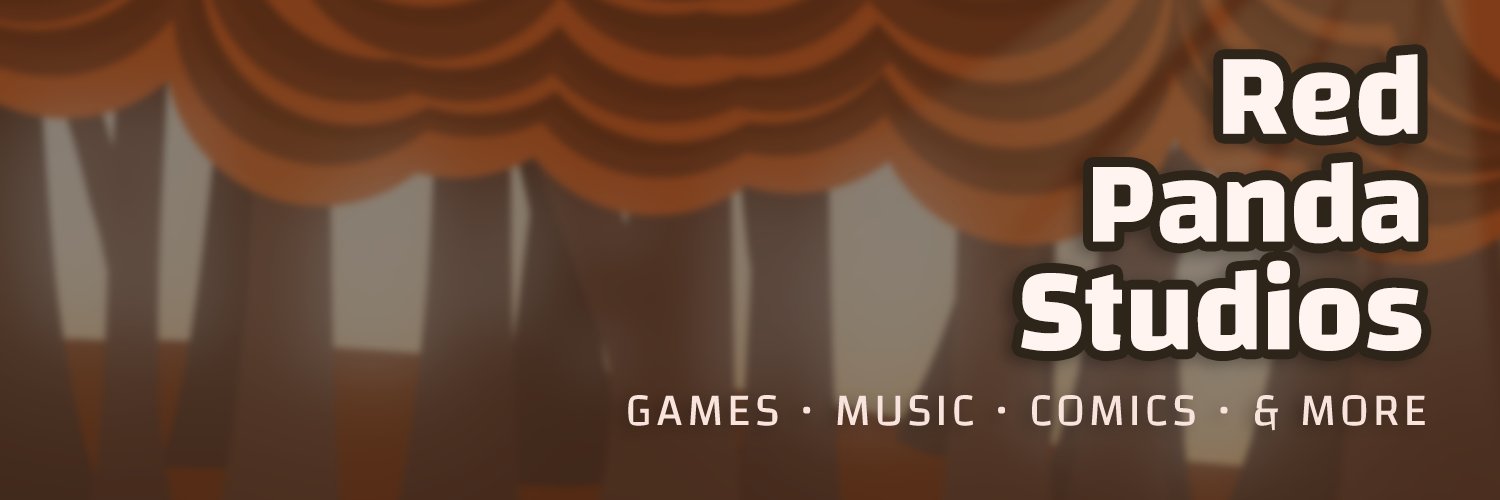 Red Panda Studios🐾 (bsky: @redpandastudios.net) banner