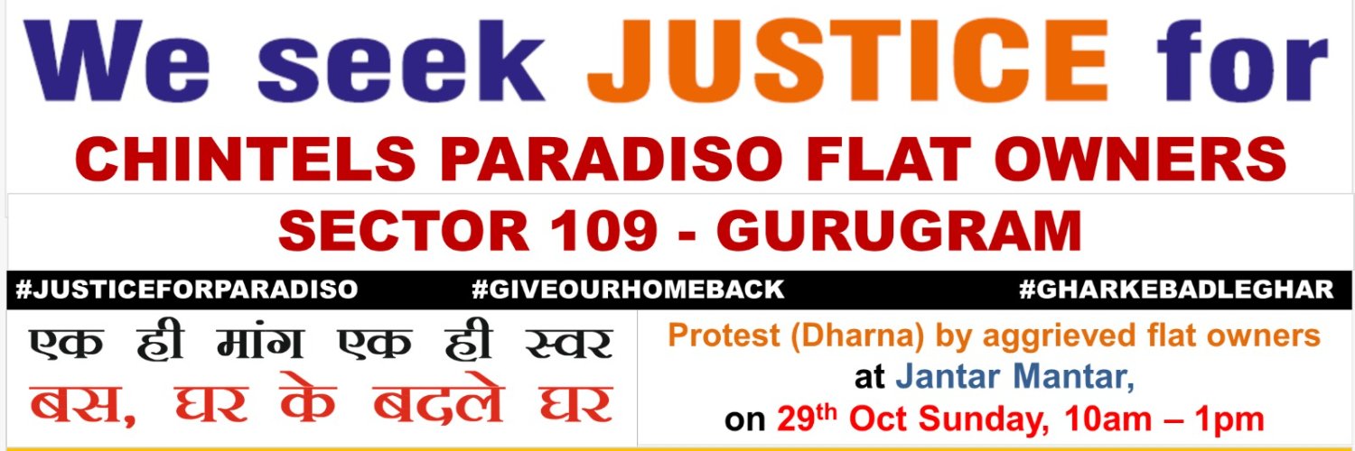 Chintels Paradiso Flat Owners banner