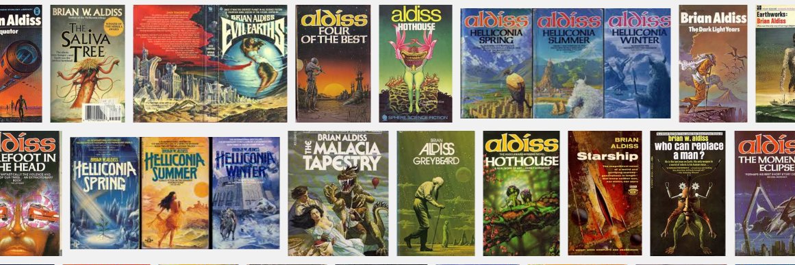 Brian Aldiss banner