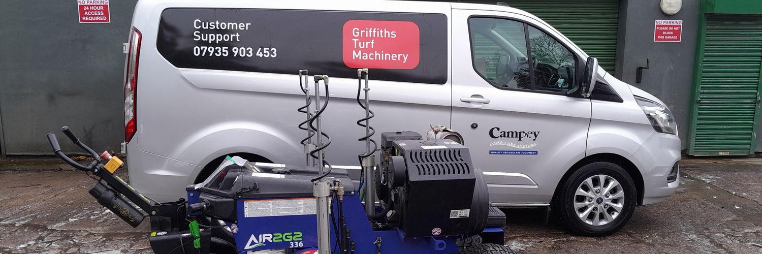 Griffiths Turf Machinery banner