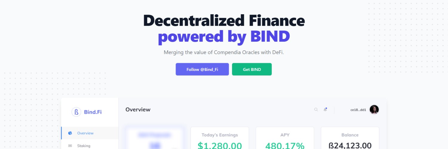 Bind.Fi - DeFi Powered by BIND & wBIND banner