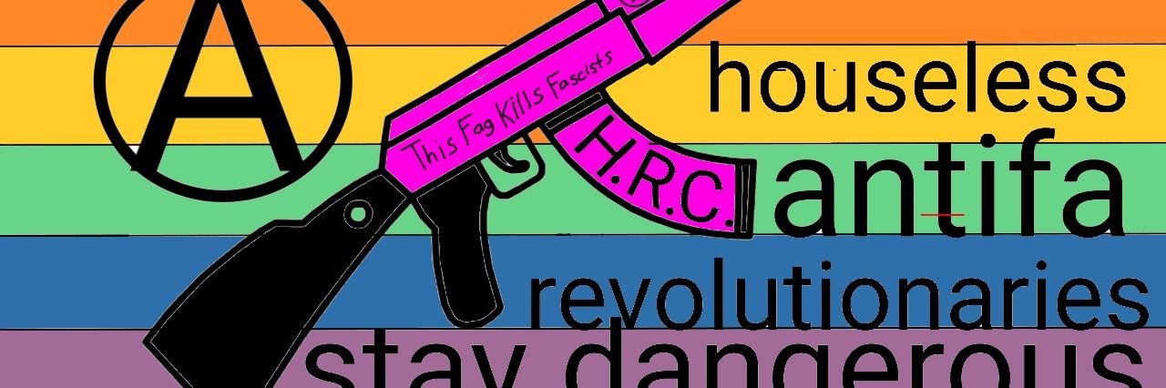 Houseless Radicals Collective banner