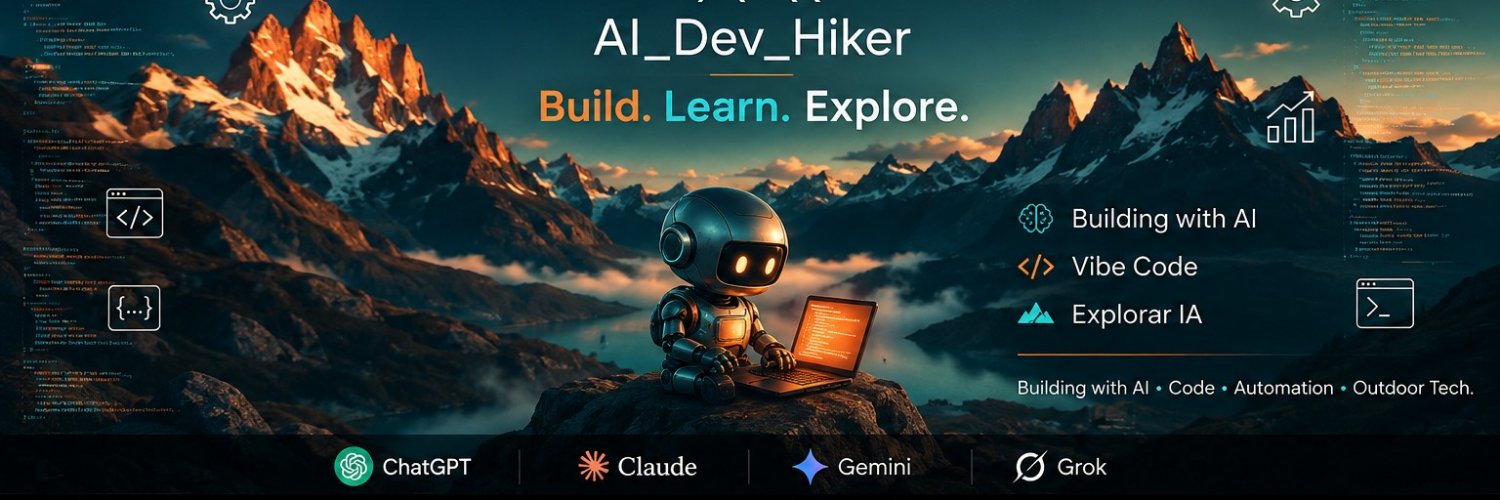 AIDevHiker's profile banner image