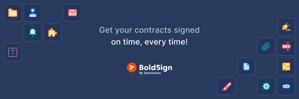 BoldSignApp Profile Banner