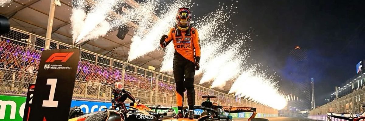 oscar piastri's lawyer banner