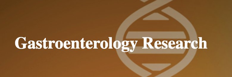 Gastroenterology Research banner