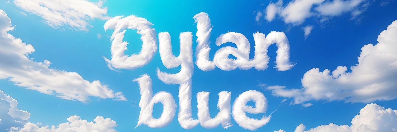 「Dylan blue」 banner