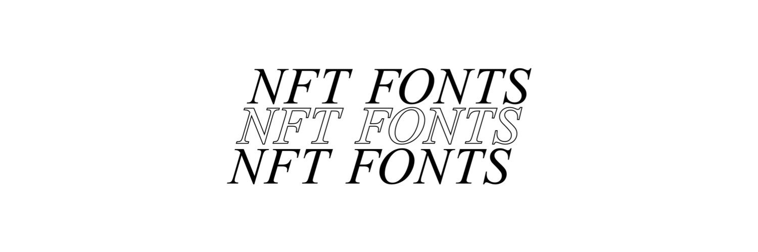 NFT_fonts's profile banner image