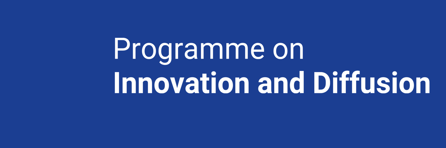 Programme on Innovation and Diffusion's banner