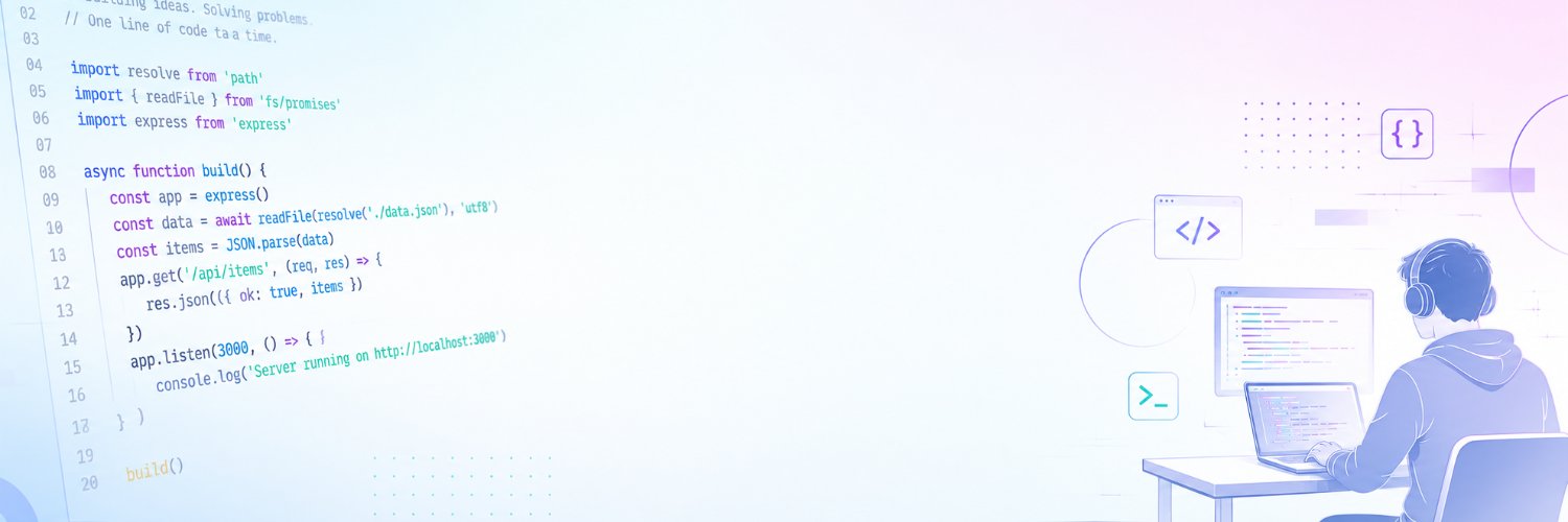 sreejithsin's profile banner image