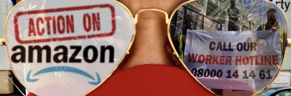 Uniting Amazon Workers in Wales banner