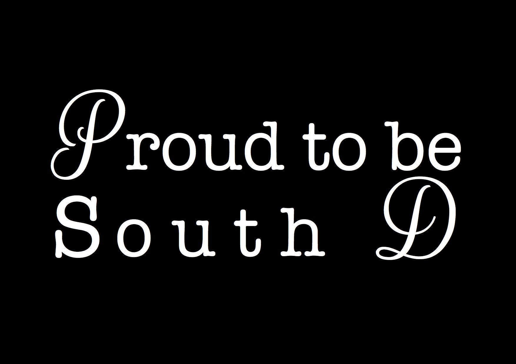 Proud to be South D banner
