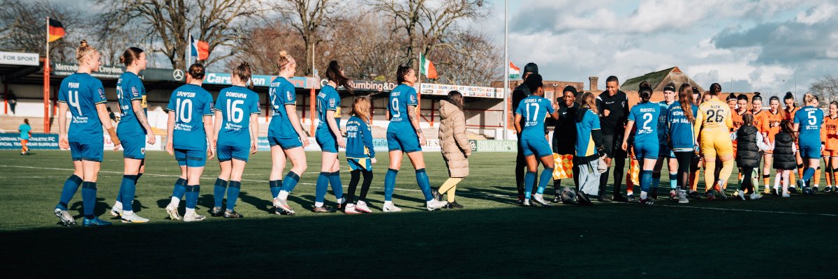AFC Wimbledon Girls' Pathway banner